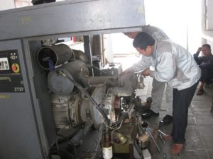 Các sự cố máy nén khí thường gặp và cách sửa chữa máy nén khí hiệu quả