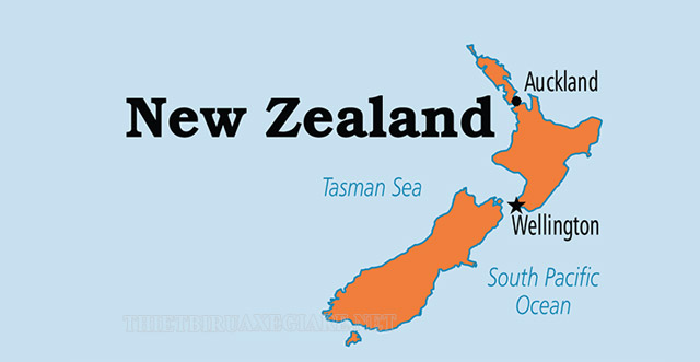 New Zealand có vị trí rất đặc biệt